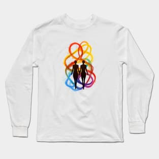 Silhouettes of Infinite Love Long Sleeve T-Shirt